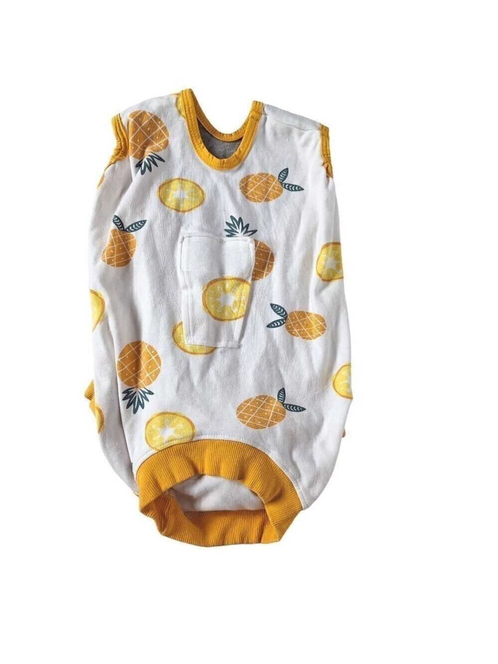 Dog Outfit Pineapple Shirt Size Large